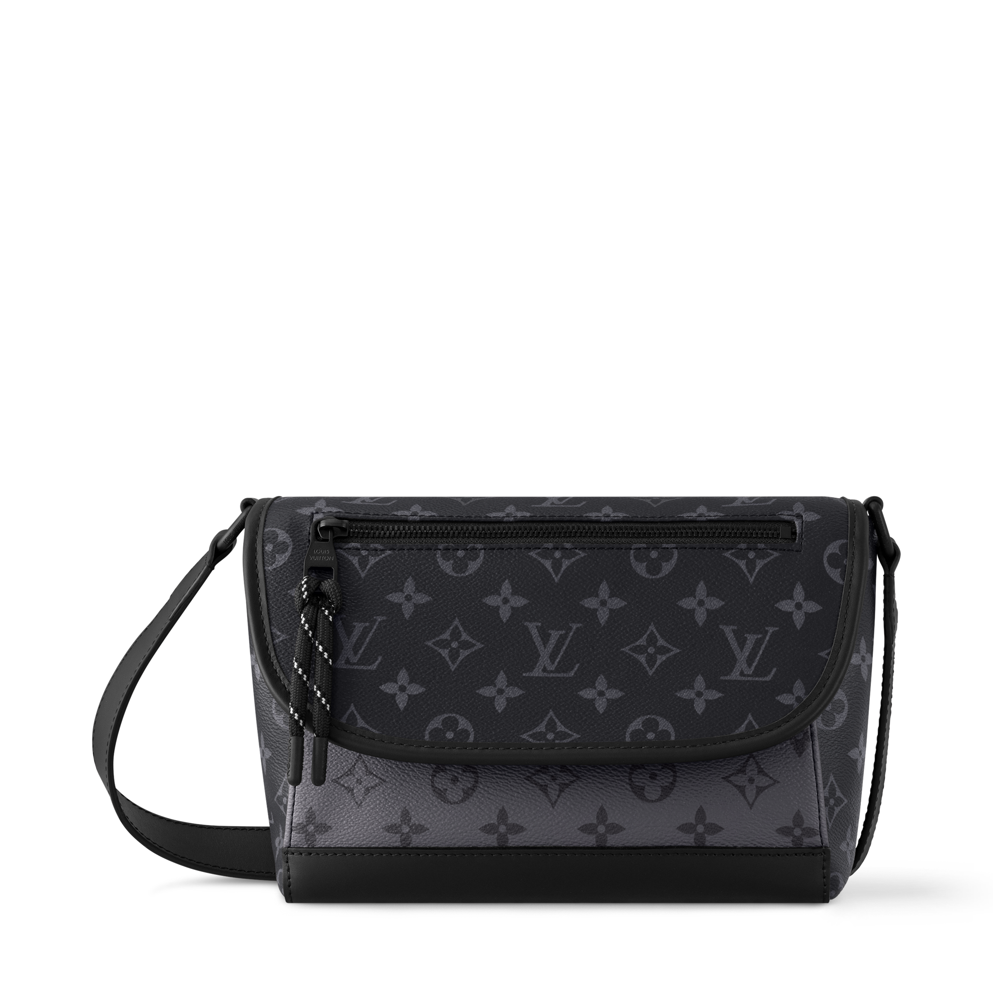 Pulse Messenger Monogram Eclipse Canvas Crossbody Bags M12681